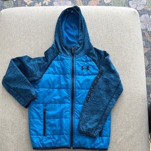 Under Armour Two-Tone Boys Blue Jacket